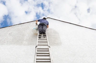 Peinture extérieure à Paréac — façades et ravalement